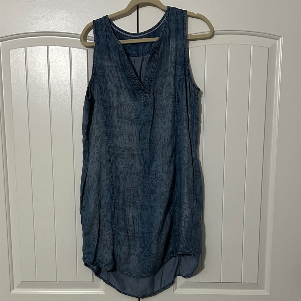 Max Jeans Blue Sleeveless Tank Dress